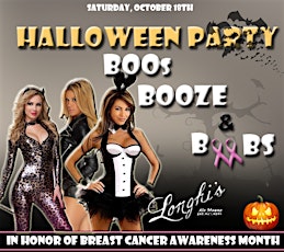WICKED Halloween Party - Boos Booze & BOOBS {in honor of Breast Cancer Awareness Month} primary image