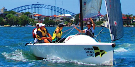 BSC Sailing School - Intro to Sail, Magic 25 Keelboat 18 January to 1 February 2020 9:00am-1.00pm, 3 x 4hr classes primary image