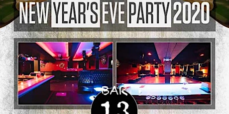 Bar 13 New Year's Eve 2020 primary image