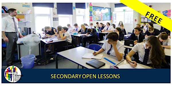 Secondary Open Lessons 2020