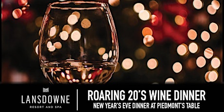 Roaring 20's NYE Wine Dinner primary image