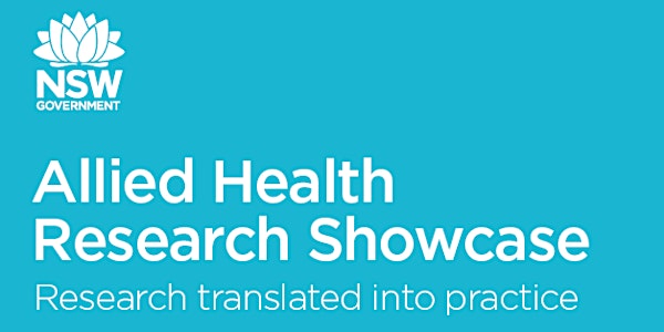 NSW Allied Health Research Showcase