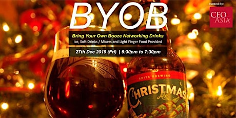 BYOB Bring-Your-Own-Booze Networking Drinks | CEO Asia primary image