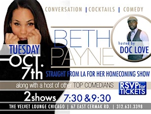 BETH PAYNE LIVE AT THE VELVET LOUNGE :: HOSTED BY DOC LOVE primary image