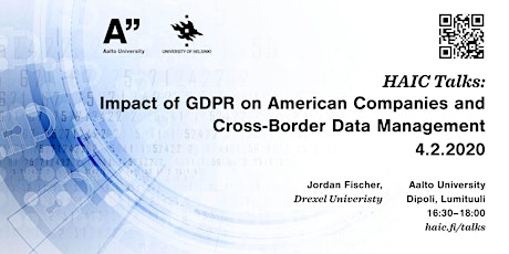 Impact of GDPR on American Companies and Cross-Border Data management primary image