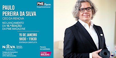 Imagem principal de Lançamento da 15.ª edição da PME Magazine com Paulo Pereira da Silva