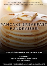 Gamma Eta Lambda Alphas Pancake Breakfast Fundraiser primary image