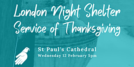 London Night Shelter Service at St Paul's Cathedral primary image