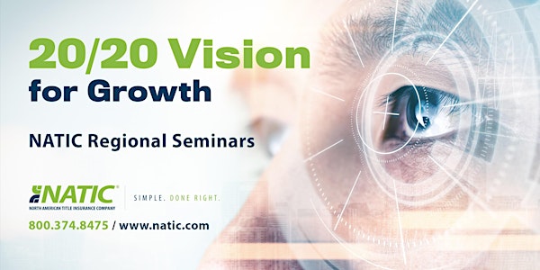 20/20 Vision for Growth - OH Agent Seminar - Attendee