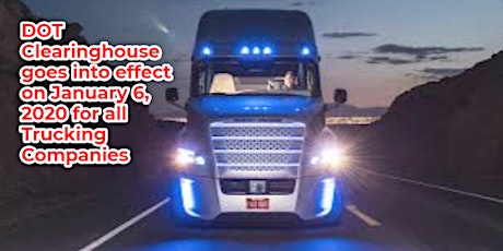FMCSA Clearinghouse overview for all trucking companies -Dodge City, KS