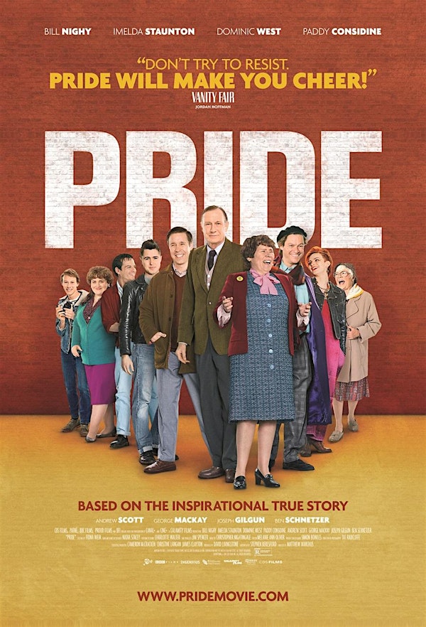 Join ETEC FREE screening of PRIDE Tuesday October 21st 7:45pm at Regal Downtown West 8