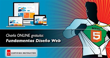 Fundamentos de diseño de sitios web (charla online gratuita) primary image