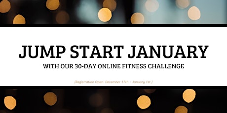Jump Start January - Online Fitness Challenge primary image