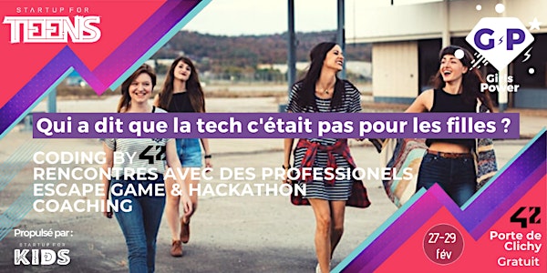 Startup For Teens - Édition spéciale Girls Power