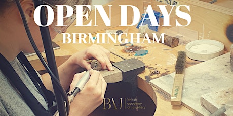 British Academy of Jewellery Open Day Birmingham primary image