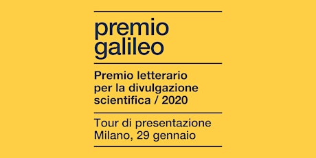 Immagine principale di Premio Galileo 2020: incontro con gli autori finalisti  
