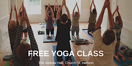 FREE Yoga Class, Helston, Mon 13th Jan 10:30am primary image