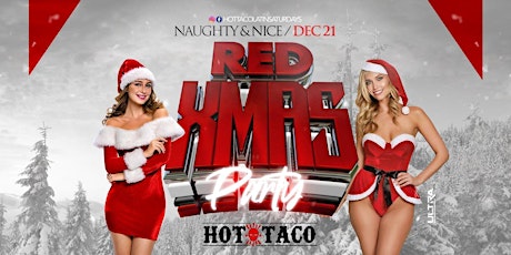 This Saturday / Red X-Mas Party / Ladies get in for FREE all night primary image