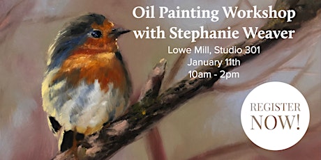 January - Monthly Oil Painting Workshop primary image