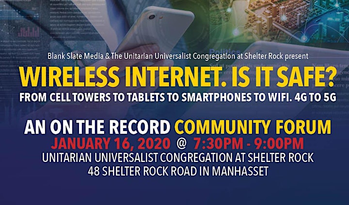 Community Forum: Wireless Internet: Is it Safe? image