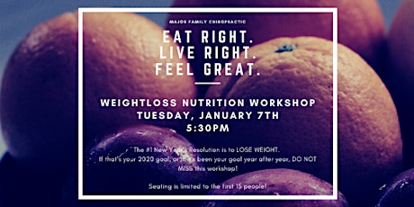 Weightloss Nutrition Workshop primary image