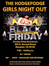 VENDING OPPORTUNITIES GIRLS NIGHT OUT BLACK FRIDAY - TURNT UP primary image