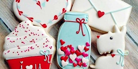 Beginner Cookie Decorating Class - Valentine's day primary image