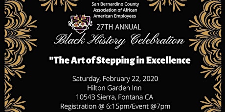 SBCAAAE  Annual Black History Month & Scholarship Recognition Celebration primary image