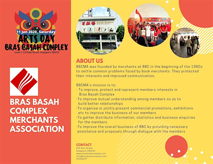 Arts Day at Bras Basah Complex image
