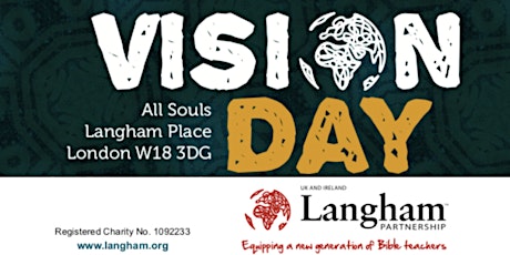 Langham Partnership (UK & Ireland) Vision Day primary image
