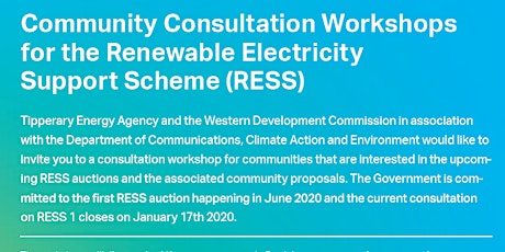 Community Consultation Workshop for Renewable Electricity Support Scheme primary image