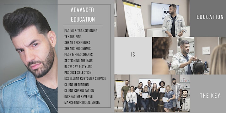 Advanced Shears And Haircut Techniques For Men Hands On Workshop