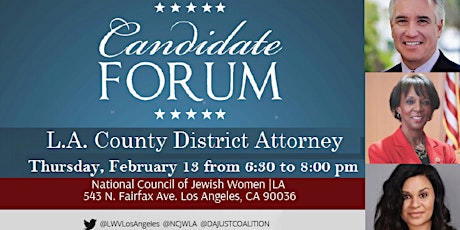 L.A. County District Attorney Candidate Forum primary image