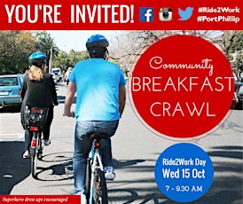 Ride2Work Day Community Breakfast Crawl primary image