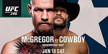 Watch Party: UFC 246 McGregor vs Cowboy! primary image