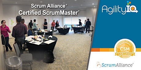 Certified Scrum Master Training (CSM) primary image