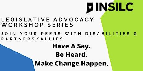 INSILC Legislative Advocacy Workshop Series primary image