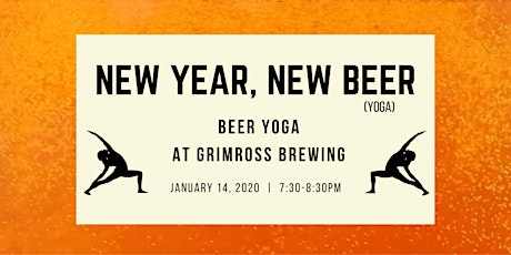 New Year, New Beer Yoga primary image
