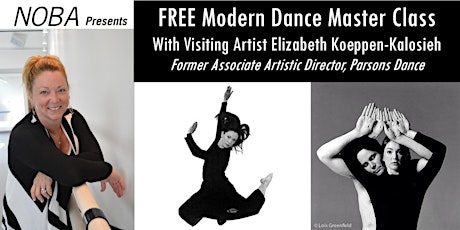 Modern Dance Master Class with Elizabeth Koeppen-Kalosieh primary image