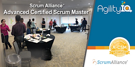 Certified Advanced Scrum Master Training (A-CSM) primary image