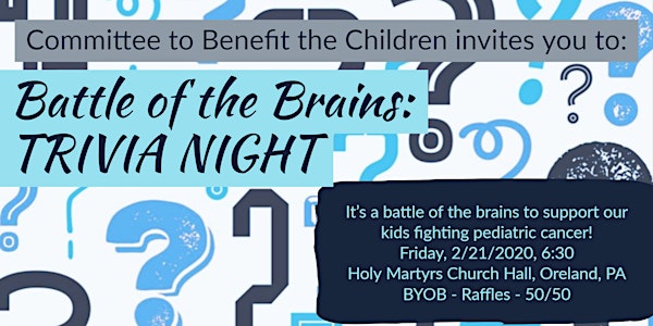 Battle of the Brains Trivia Night