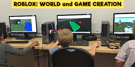 Hauptbild für Roblox: World and Game Design - Wed 15th Jan