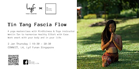 Yin Yang Fascia Flow Yoga: Balancing Effort & Ease primary image