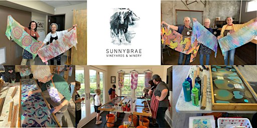 Image principale de Create a Silk Scarf, SIP & DIP Workshop- TAPPEN