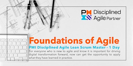 Foundations of Agile, PMI Disciplined Agile Lean Scrum Master - 1 Day, Victoria primary image