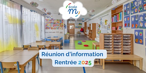 Image principale de Réunion d'information école M (rentrée 2025)