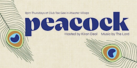 Peacock: A Comedy Show at Club Tee Gee primary image