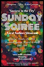 "Success in the City" SUNDAY SOIREE - A Local Author Showcase primary image