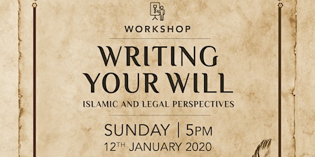 Writing Your Will: Islamic & Legal Perspectives primary image