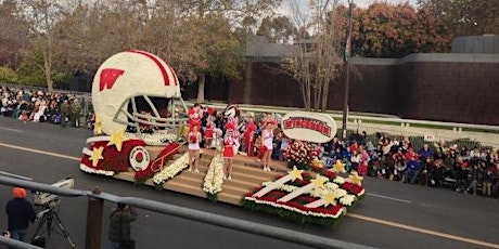 2020 ROSE PARADE BIG TEN WISCONSIN FLOAT DECORATING primary image